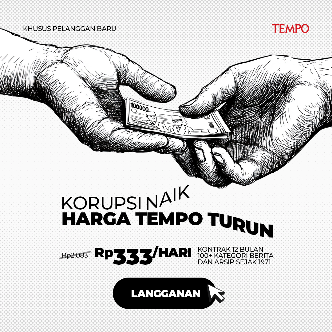 tempodotco's tweet photo. Pahami setiap isu dengan informasi yang lebih lengkap melalui Tempo Plus. Nikmati akses ke laporan eksklusif, investigasi, dan analisis mendalam selama 12 bulan. Penawaran tersedia dalam waktu terbatas. Berlangganan sekarang sebelum berakhir!