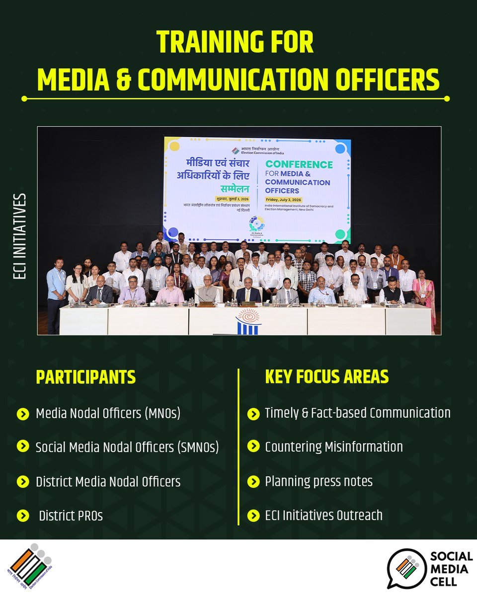 Election Commission of India tweet media