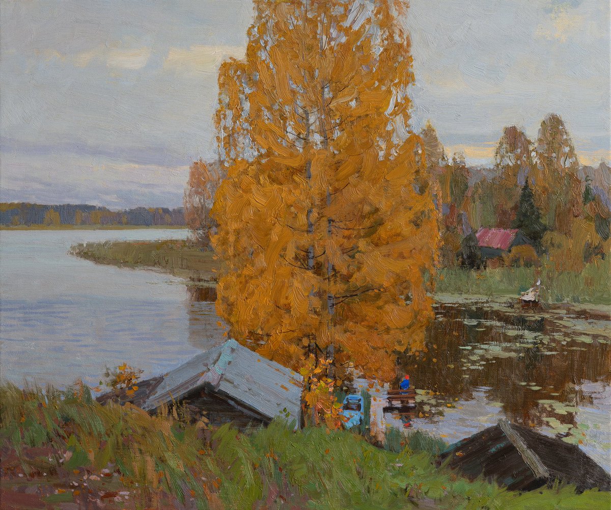 pleshkov_art's tweet photo. Тихий октябрь
2026. Холст, масло. 50х60 см.

#painting #landscape #pleshkov #pleinair https://t.co/Xgim2kHKQe