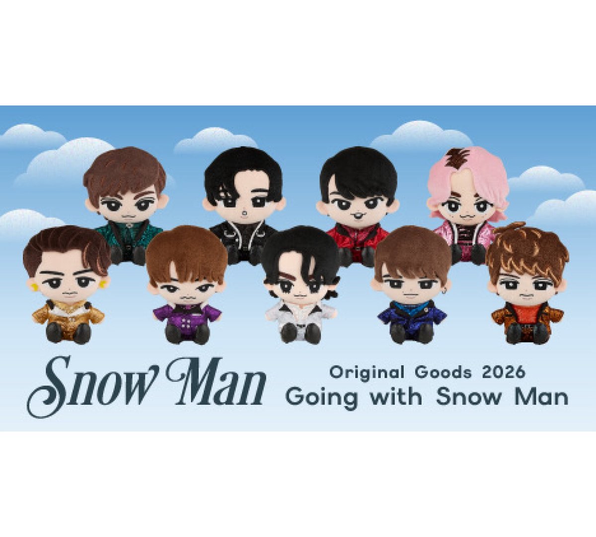 ⛄️本日発売⛄️ #SnowMan Original Goods 2026 「Going with Snow