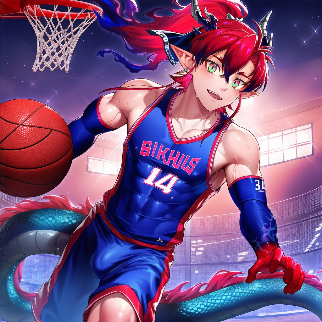 YujiArnatasia11's tweet photo. Exercise and play basketball with Yu
#Arknight #明日方舟 #アークナイツ #Yu #余 https://t.co/kl4y6PLekE