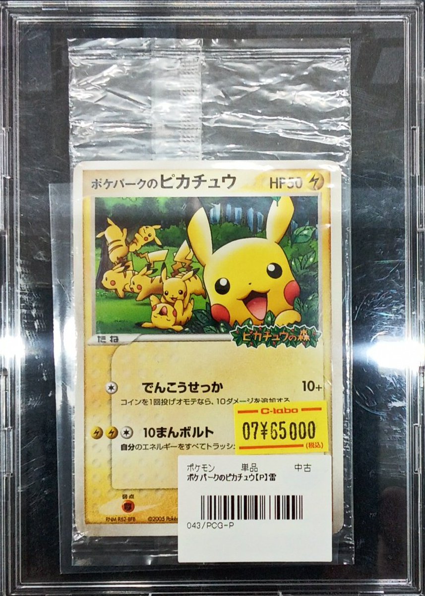 ポケモンカード 販売情報】 『ポケパークのピカチュウ』(未開封) 入荷