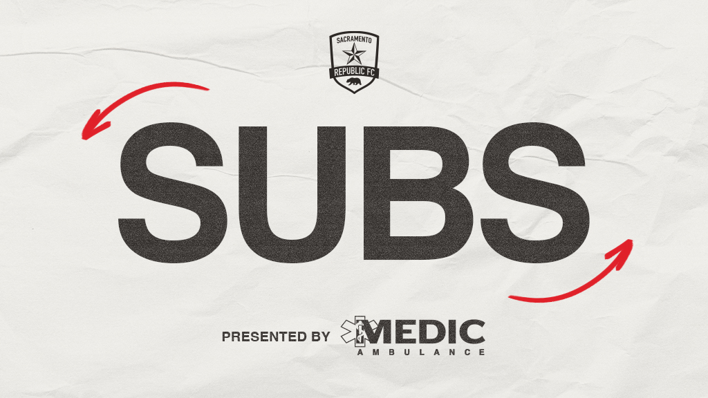 SacRepublicFC's tweet photo. 82’ | SUBS - Willey takes the place of Arturo Rodriguez
#SACvsRI | @MedicAmbulance https://t.co/A8LEkjdxbk