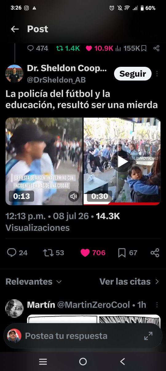 Ramos77xt's tweet photo. @CrisBla70736301 @fufems Y tampoco te muerdas la lengua judío negro, que por la celebración de la puta victoria regalada que tuvieron, ya hay muertos y también saquearon tiendas, más subnormales no pueden ser https://t.co/kQNPMINGsG