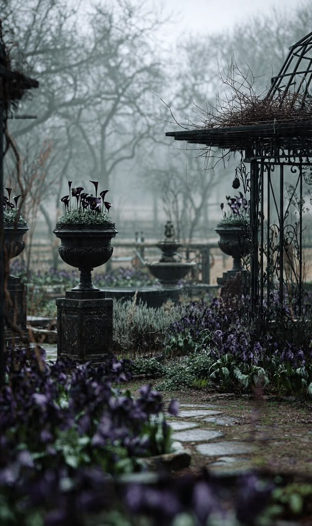 _Naturaee's tweet photo. gothic garden https://t.co/4V4j1yNpk9