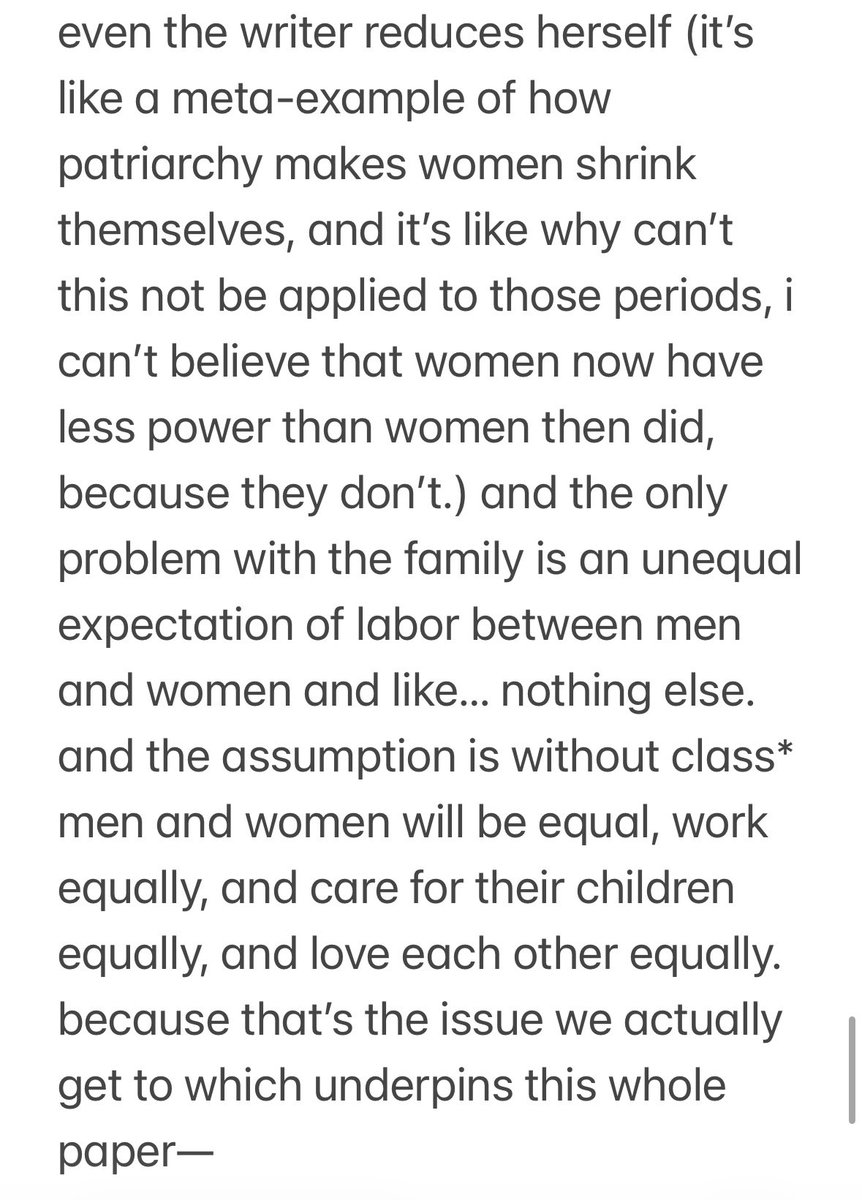 chateauko's tweet photo. tbh i only read this to see where adrienne rich was coming from and she was being entirely real. in this proposed more “accurate” origin of the family, it’s just no possibility of being anything but a woman who loves and desires men and wants to love, protect, and support them. https://t.co/WE4crjn736