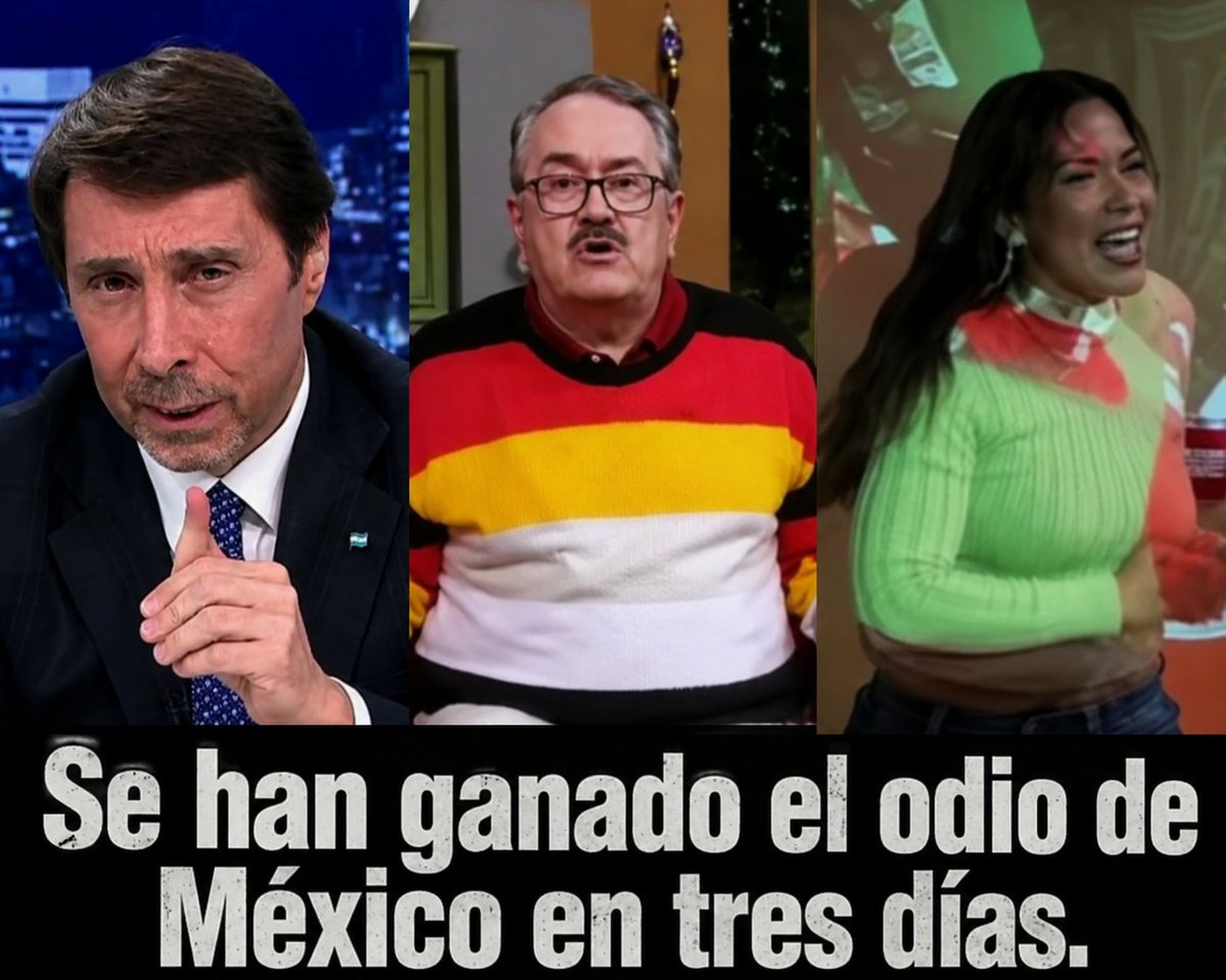 JAVCADENA's tweet photo. @latinus_us Qleros los 3 https://t.co/fQY0GQaExh