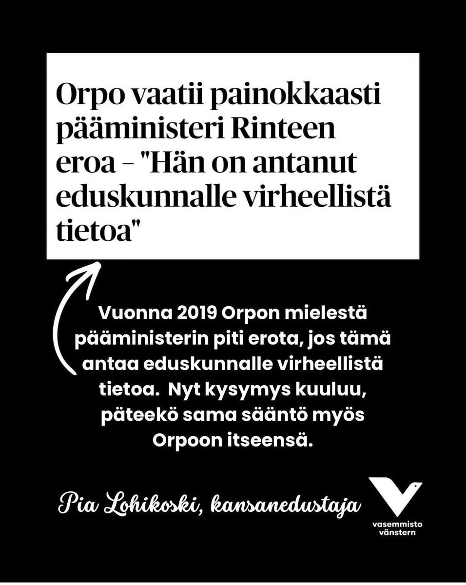 JariJskelinen's tweet photo. Saa nähdä löytääkö @PetteriOrpo #moraali'n ja eroaisi? Toki vaatisi aikamoista #selkäranka'a🤔 #eduskunta #hallitus #Suomi #Uusimaa #Helsinki #Vantaa #Espoo #rehellisyys  #korruptio https://t.co/rQwOBWXX9i