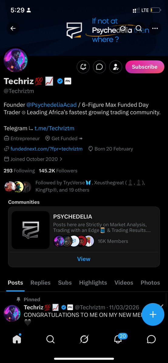 olisaemeka_o's tweet photo. @Techriztm @PsychedeliaAcad @FundedNext @TraderHadesh Done boss 🤲🏾🫶🏾 https://t.co/087kHaYynd