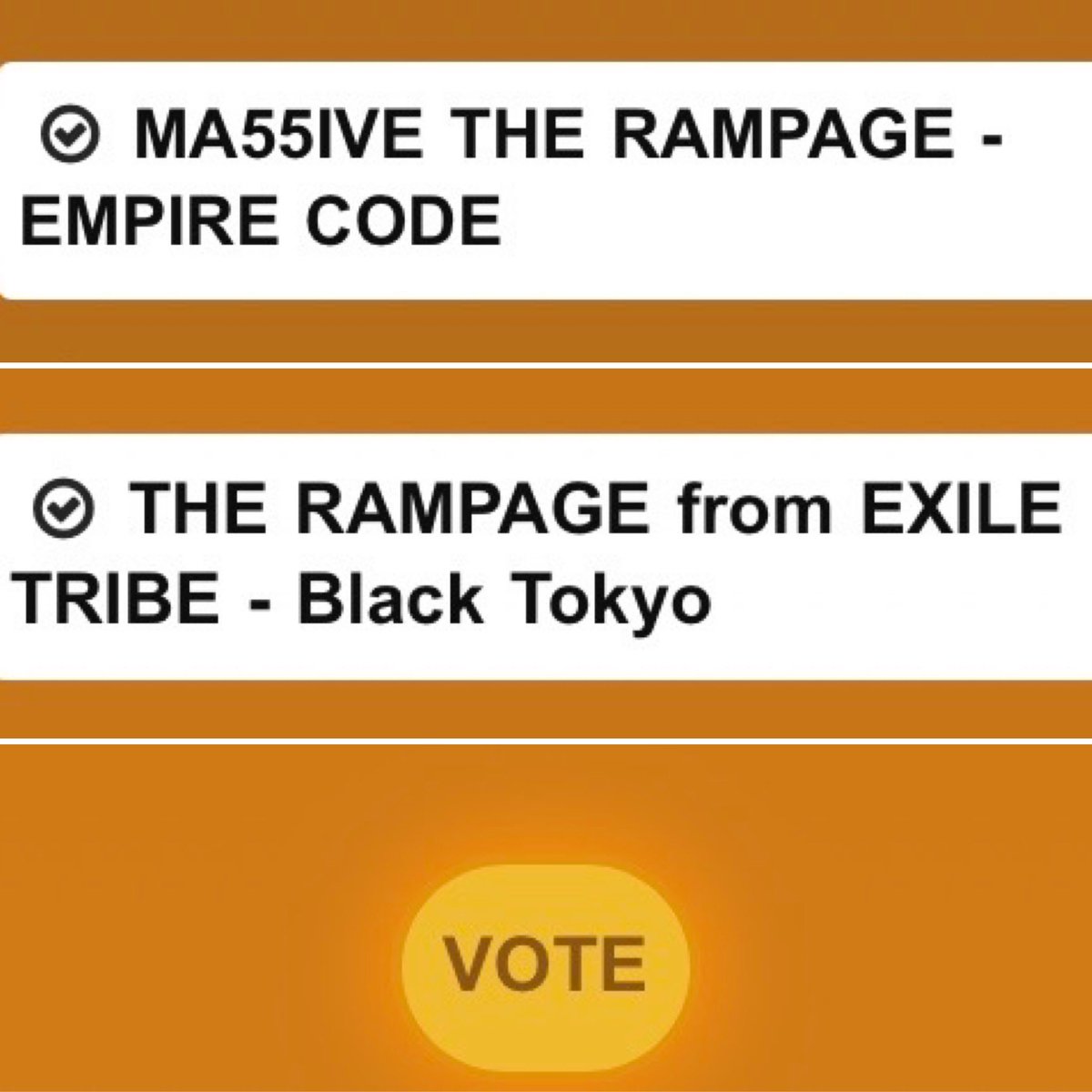 rmpgmama's tweet photo. 🇺🇸ボストン📻週間チャート 
#THERAMPAGE 7位！
#MA55IVE 12位！
投票ありがとうございました🙏
来週分の投票スタート🎶
@therampagefext と @ma55iveofficial 他1曲を組み合わせ計3曲を投票して下さい🫶
⚠️3曲未満は無効
⚠️1日1回投票可
⚠️締切水曜
投票はコチラから⬇️
https://t.co/xw8s0MHO20 https://t.co/dJXMAfGCO6
