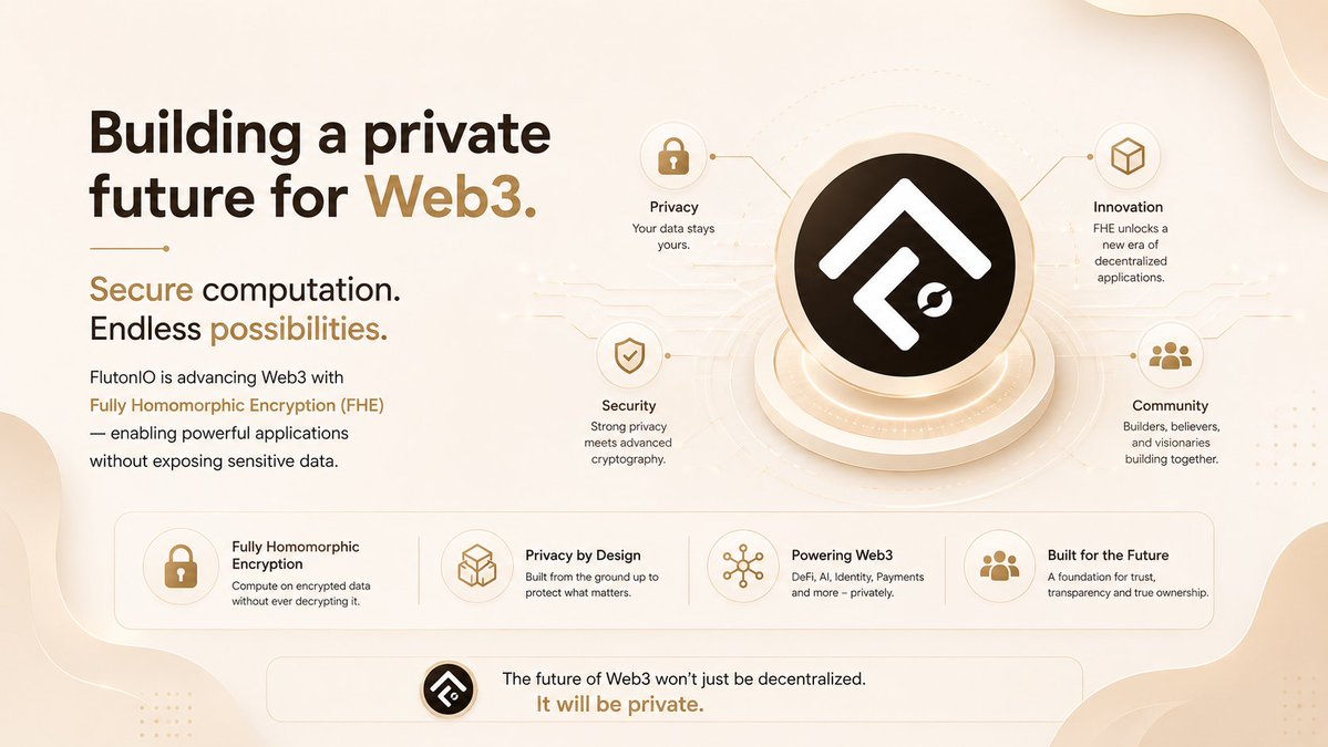 shah25eth's tweet photo. Every new technology goes through the same cycle

First it's ignored, Then it's questioned,Eventually it becomes essential

Privacy preserving computation may be next, and @FlutonIO  is helping push that vision forward.

Who's following this journey? https://t.co/nyiOcWuq7S