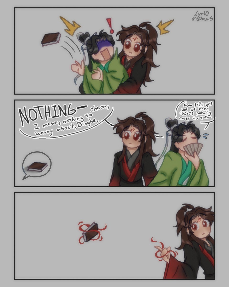 lyrio_draws's tweet photo. I was so excited for the manga announcement I made this as a celebration YEYY
#svsss #bingqiu https://t.co/7NQib8OkMo