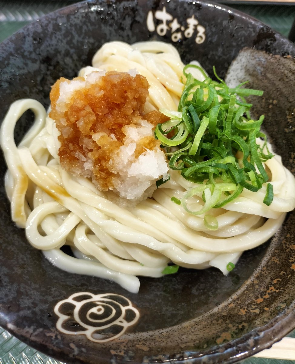 peanuts_heart's tweet photo. はなまるうどんで｢おろし醤油うどん｣を食べました。美味しかったです☺️ https://t.co/qLPdmFqYlh