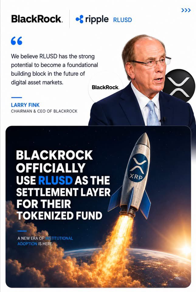 DavidHuang401's tweet photo. 🚨 MASSIVE: Institutional finance is moving deeper into tokenization and blockchain-based settlement.

Ripple’s RLUSD is gaining attention as traditional finance explores faster, more efficient ways to move value on-chain. The bigger question for XRP holders: how much could this growing ecosystem benefit XRP?

#XRP #Ripple #RLUSD #DigitalAssets