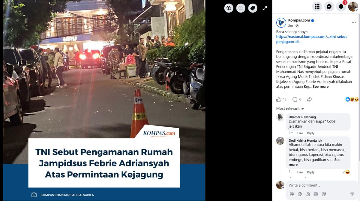 ardisatriawan's tweet photo. Jaksa minta tentara ngamanin rumah.

Soalnya rumahnya mau digeledah polisi.

Polisi mau geledah karena jaksanya diduga cuci duit.

Cuci duit lewat kafe yang dia punya.

Buat bersihin duit hasil korupsi batu bara.

Korupsi batu bara bikin PLN susah dapet supply.

Akhirnya pemadaman bergilir senegara.

Kalau jaksa ketangkep, polisi harus nyerahin kasusnya ke kejaksaan.

Siapa yang bakal nuntut Jaksa kalau Jaksanya yang ngelakuin korupsi?

Ini udah kaya plot film action drama gak sih guys?