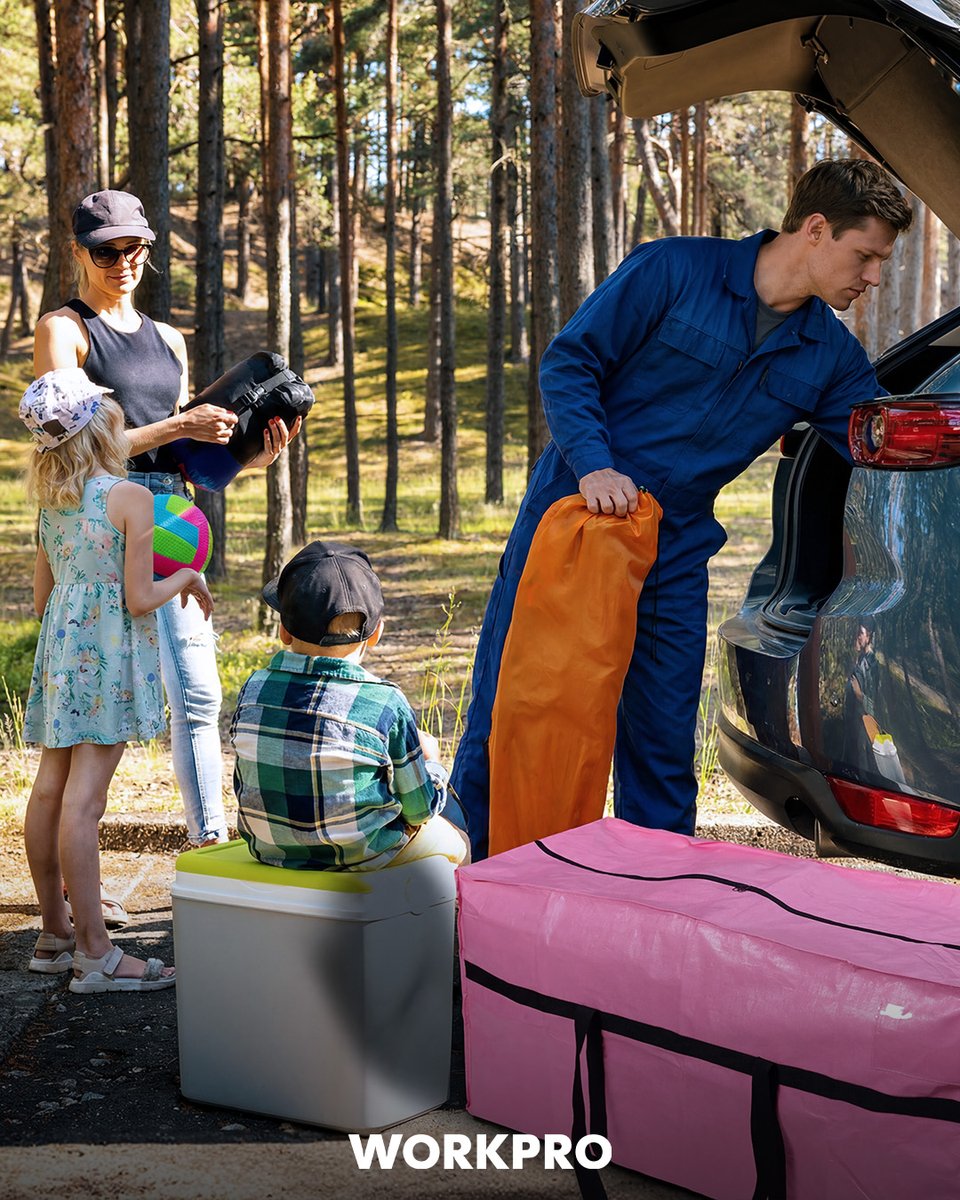 workpro_tools's tweet photo. 🎒Camping trips, home, apartment and dorm move-ins made simple! 

WORKPRO Extra Large Moving Bag helps you carry everything in one trip. Super strong! https://t.co/WVIMdmsTDc

#workprotools #MovingBags #StorageSolutions #campingsupplies #storagebags https://t.co/X9B94UvLBq