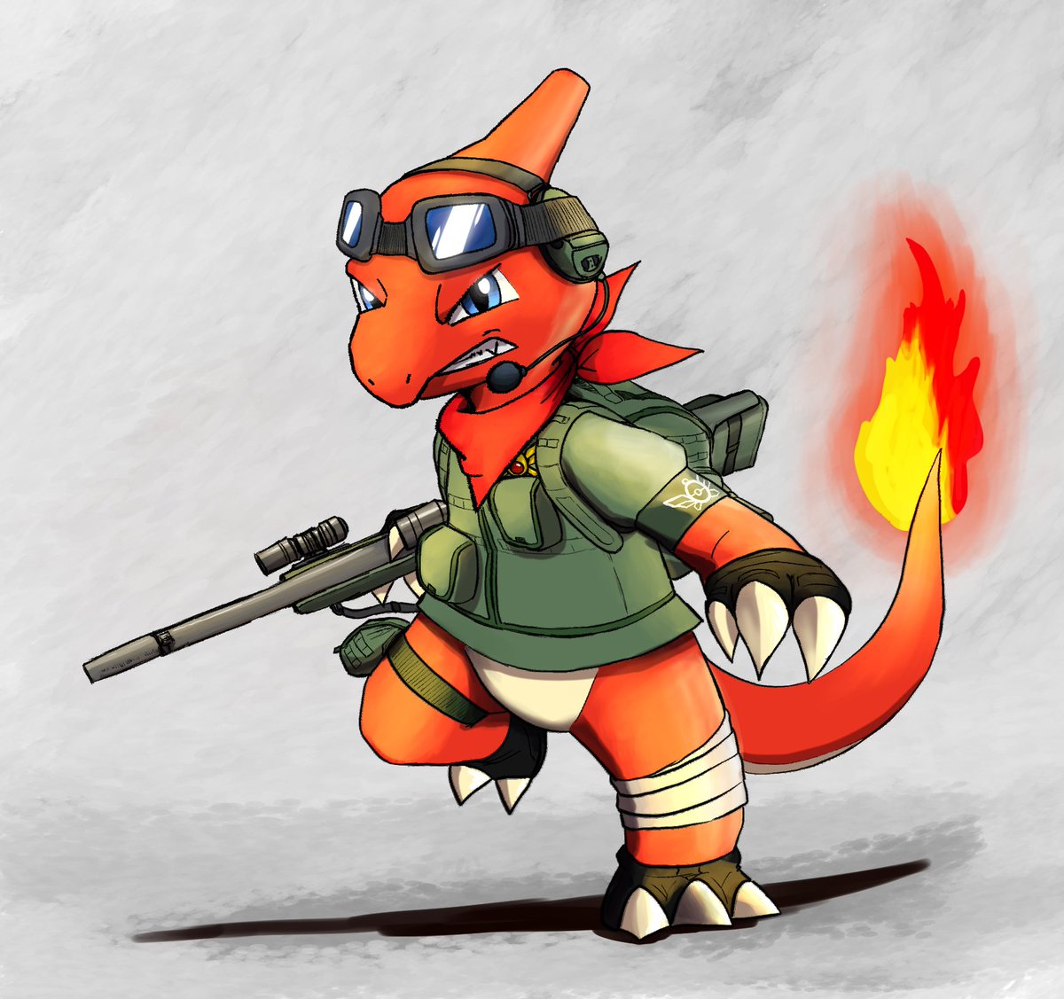 DeltaEagleArts's tweet photo. Meet Mark &amp; Blaze, two experienced warriors, with other members they make a Team called "Inferno"

#pmd #pmdart #pokemonart #marowak #charmeleon https://t.co/9UbY5Xf4ti