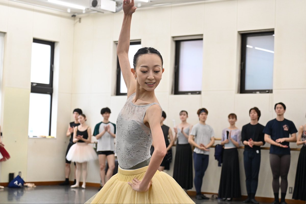 AsamiMakiBallet's tweet photo. 【Today's photos📸】
「ドン・キホーテ」リハーサルより

キトリ　米澤真弓
バジル　清瀧千晴 https://t.co/AhbmmnAy8S