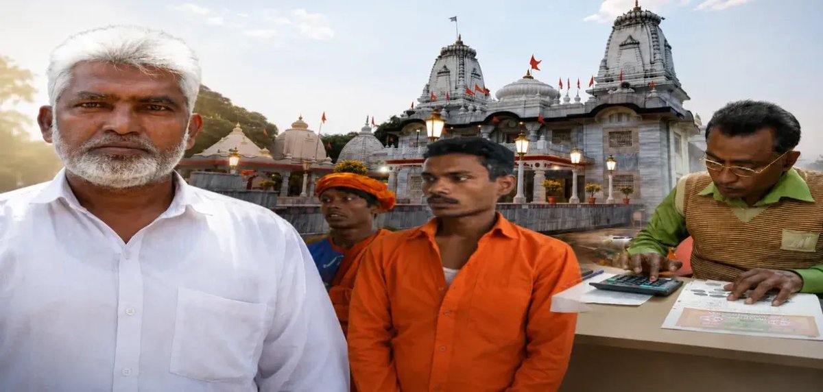 Dnn24Network's tweet photo. Gorakhnath Temple’s Management Team Includes Many Muslims.

Read the full article here: https://t.co/FzgF58lyDS

#GorakhnathTemple #CommunalHarmony #Gorakhpur #UnityInDiversity #SharedHeritage #India #SocialHarmony #Faith #Coexistence #DNN24 @AwazThevoice @myogioffice https://t.co/9p7zpMbxXT