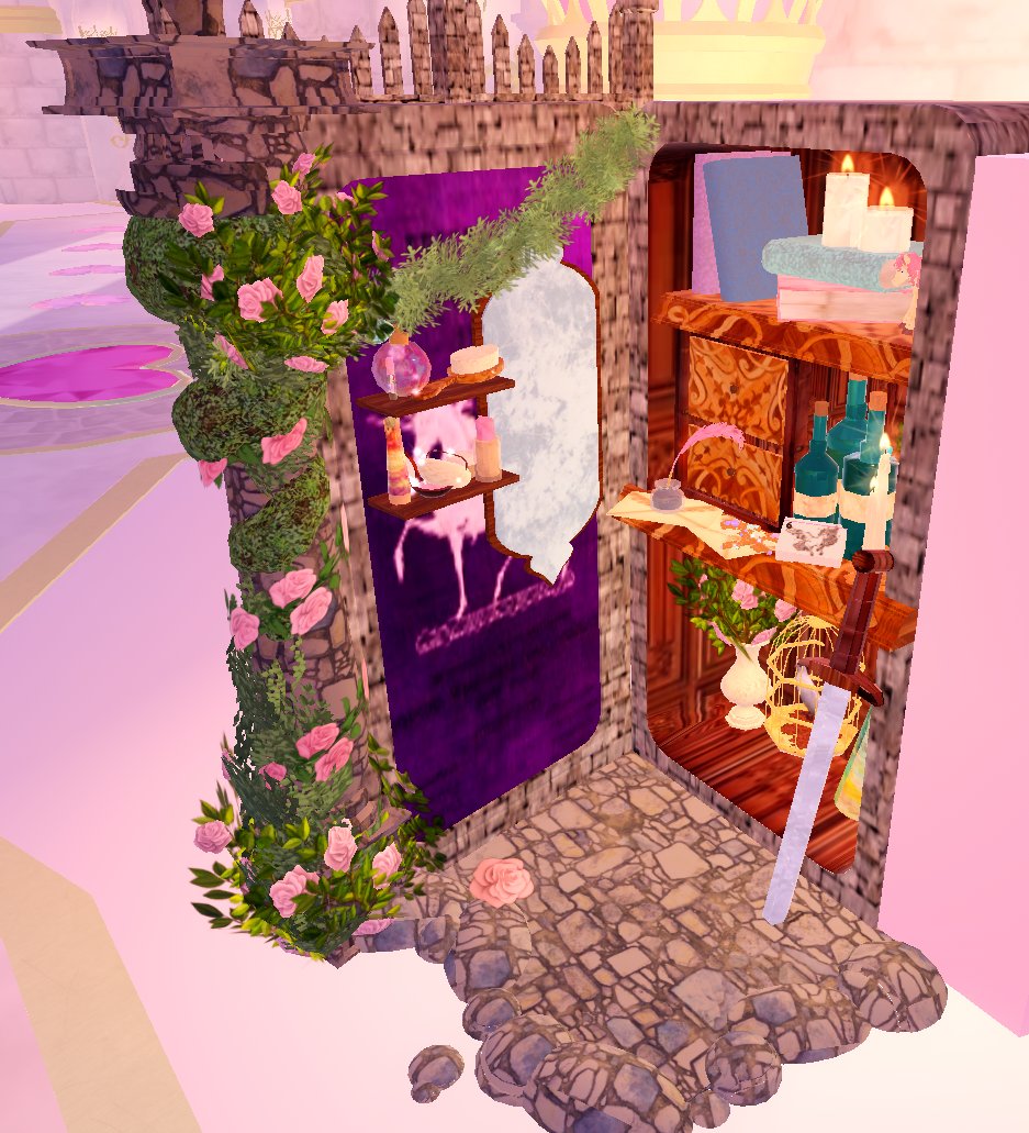 wh4cky_Builds's tweet photo. Whimsy Unicorn Locker design! 
#Royalehigh #royalehighbuilds #unicorns #whimsybuilds #fantasy #royalehighcommunity https://t.co/OA5PYgWYMO