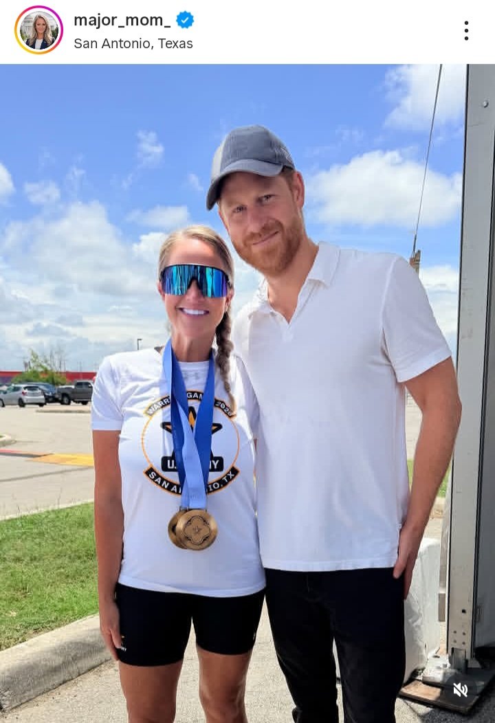 KayRoss96's tweet photo. 'Meeting Prince Harry was definitely a Warrior Games highlight" - Mandy Feindt (Armed Forces Military Officer

#PrinceHarry #WarriorGames2026 https://t.co/5YVCmNRRM4