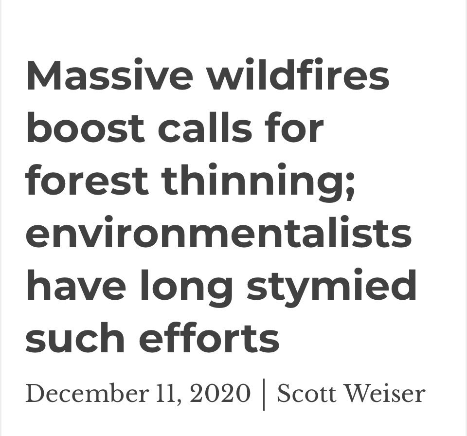 mrosazza's tweet photo. OK Colorado.   This article is from 2020, and the Jared Polis was in charge then, and he is in charge now.   The Democrats own these fires.   Everyone knows their policies created this.  This is a black and white issue!   #colorado #fires https://t.co/zM5cYHTyCW