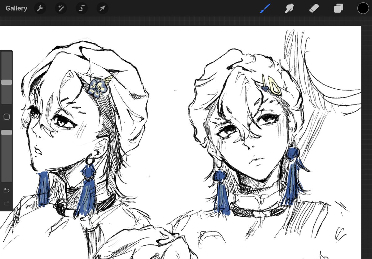 meomeowiwi_'s tweet photo. based on the fact that Zanka likes to keep his hair neat, I think he will love hairpins :)) and it will be funnier when follo buys him so many that riyo joked that it looks like follo works just to buy hairpin for zanka :)
#ฟอลซัง #follzan #follozan https://t.co/qmkVG9VVAt