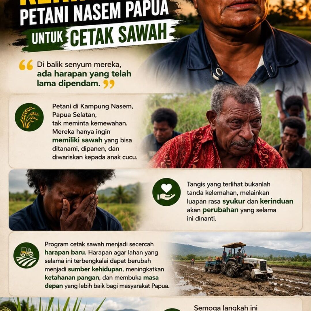 KurosiJ's tweet photo. Bangga dengan semangat petani Papua yang terus berkarya untuk negeri. #PetaniPapua https://t.co/dLvEJ1Perm
