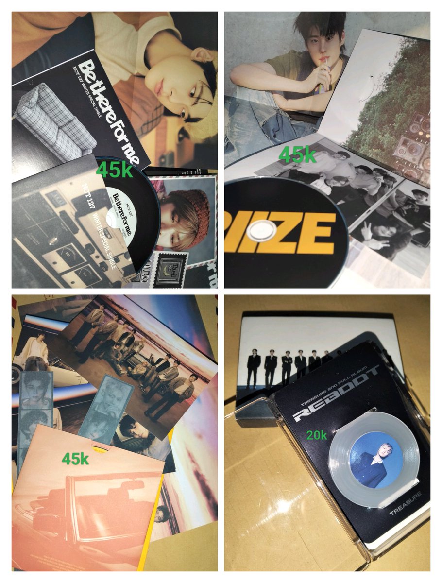 SunkissedSue__'s tweet photo. WTS//clearance sale//aab photocard &amp; album treasure riize nct 127 
📍dom jateng
✨ bisa keep event with dp 50%
👌🏻 all items in good condition 
🍊 co shopee
👉🏻 minimal take 2 pc (include all)

Hyunsuk Jihoon Junkyu Jaehyuk Doyoung Jeongwoo Junghwan Jaehyun Jeno https://t.co/oehy6ZCMxc