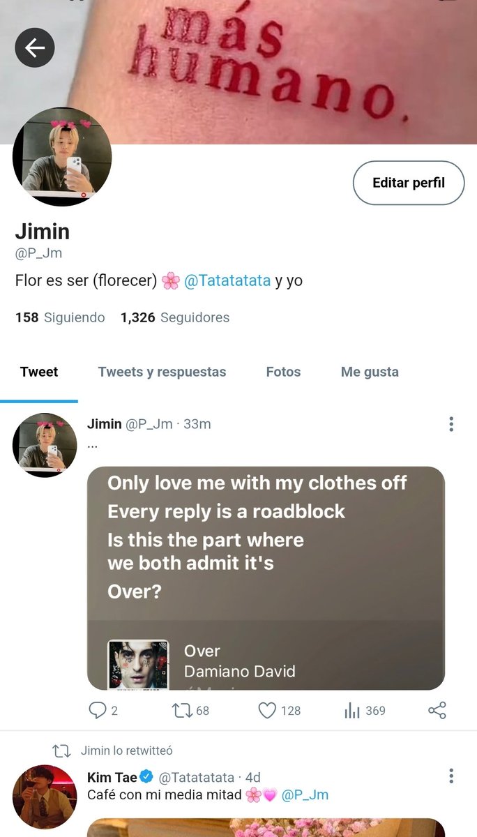 MinCiel_'s tweet photo. 1. PERFILES:
Jm: Tiene una floristería.
Th: Amigo de Jm, es artista. 
Mh: Novio de Jm, es entrenador personal. https://t.co/QIJZrTWSZ3
