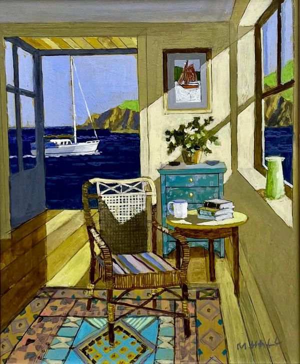 JimBeattie18's tweet photo. Good Morning ☀️

May your day be 
full of sunshine and 
things that make you smile 💛 🌼 💛

Art by Mike Hall 🎨🖌️ https://t.co/Xx2MHllycM