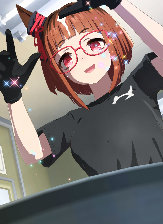 tenlock's tweet photo. トレセンラーメン軒トランちゃんかわよかわよです🍜✨✨ https://t.co/UJsOWfm0K9