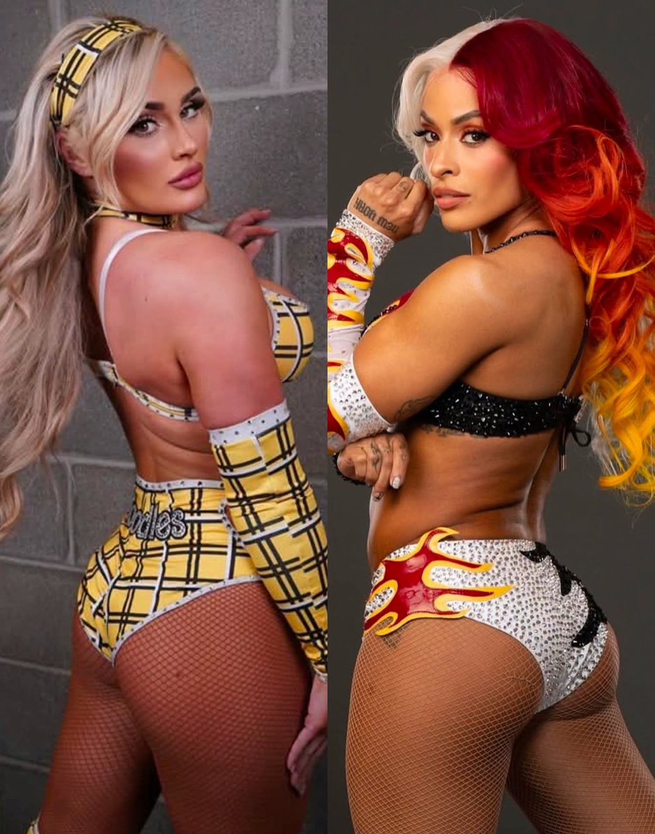 WWEWrestPro's tweet photo. Tiffany Stratton or Zelina Vega...?? https://t.co/1u0MwcR9Qb