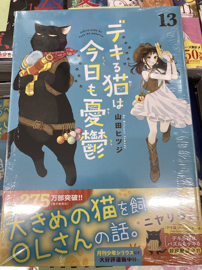 猫が寄る時は、君の隣にいる。特典付き 書籍入荷情報】 『#デキる猫は今日も憂鬱(13)』 本日入荷しました
