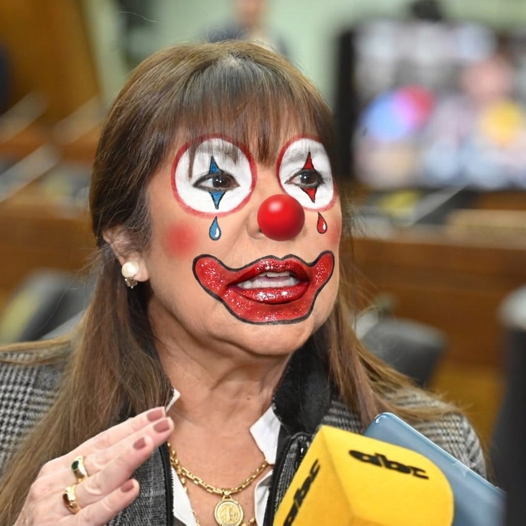 your_uganda's tweet photo. @DrTedros We join you in condemning this disgusting Paraguay woman @CelesteSenadora. She is a vile pig and clown. Paraguay is a shameful country. Full of racist people like her. https://t.co/jLHpw4WFoa