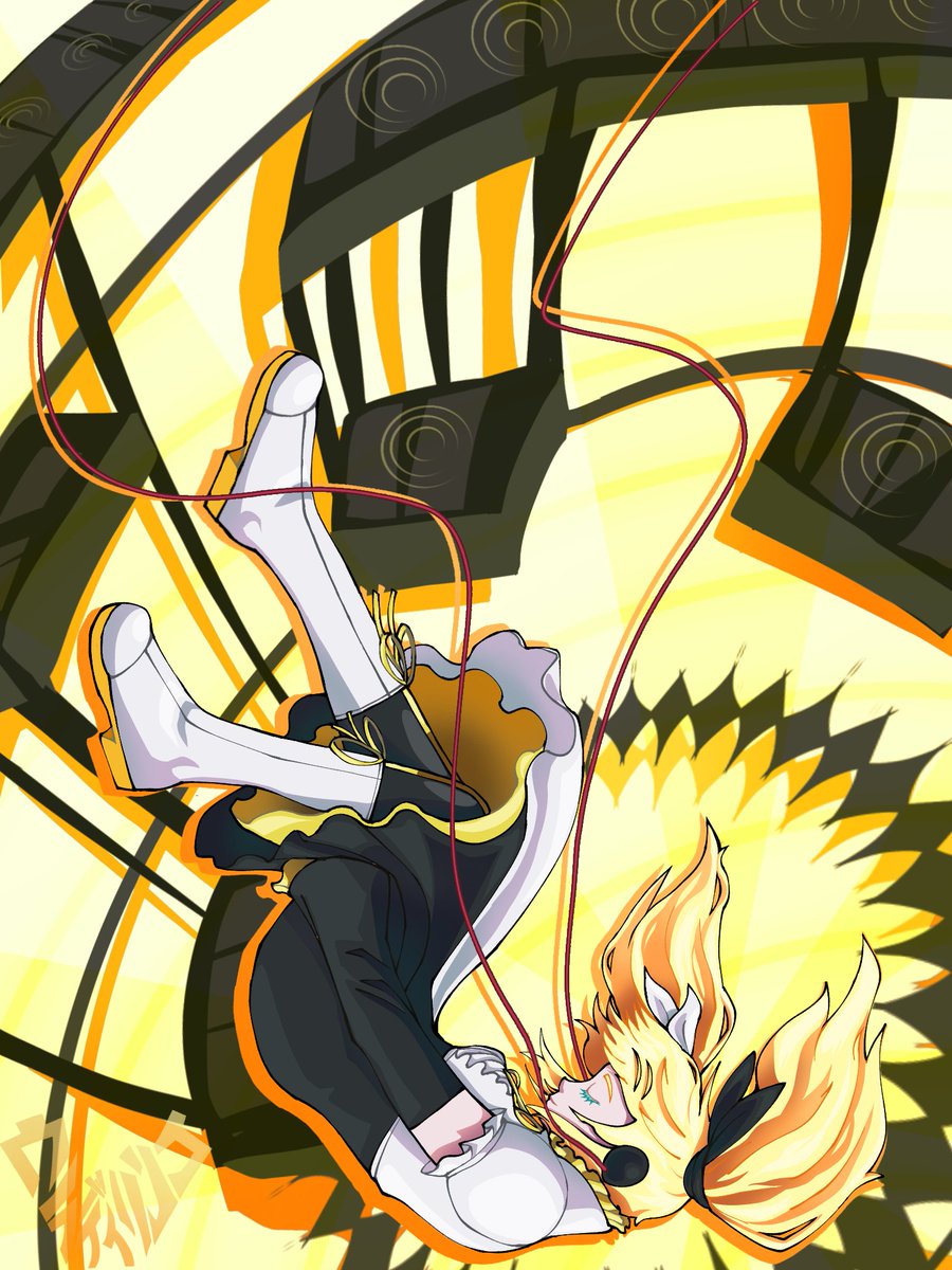 WladiLink's tweet photo. 炉心融解 「鏡音リン/Kagamine Rin」FanArt #ibispaintx #kagaminerin #projectdiva #炉心融解 https://t.co/6LesnFRf9P