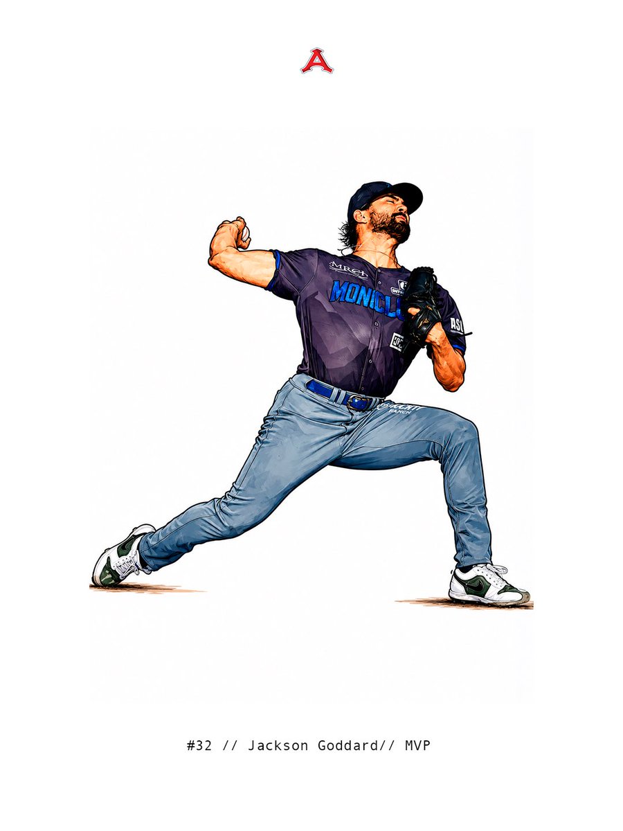 AcererosOficial's tweet photo. MVP 👑 

Jackson Goddard tuvo una gran salida con 6 sólidas entradas de 5 hits, 1 carrera, 1 pasaporte y 6 ponches para guiar el triunfo de Acereros en la frontera ⚾️🔥 https://t.co/V32lQZs2MH