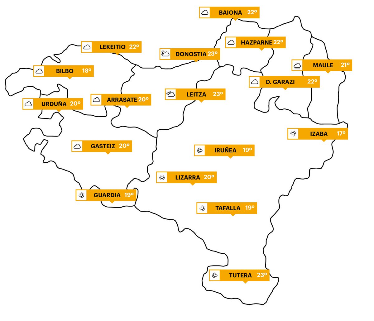 naiz_info's tweet photo. Goizean zehar ostarteak irekiko dira, baina hodei batzuk ere ikusiko dira. Arratsaldean zehar bero hodeiak garatuko dira barnealdean, eta ekaitzak leher daitezke. Ipar haizea egingo du arratsaldean eta tenperaturak antzeko balioetan kokatuko dira.

https://t.co/JSmkkI3EQr

Iker Ibarluzearen iragarpena