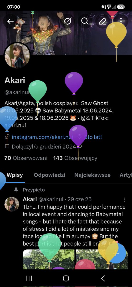 akarinui's tweet photo. Happy Birthday to me! 🥳 https://t.co/ZWCHiX1GNx