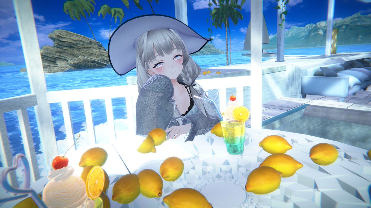 Ononoi_Moco's tweet photo. なつれもん🍋
#VRchat https://t.co/QaIVucN3ia