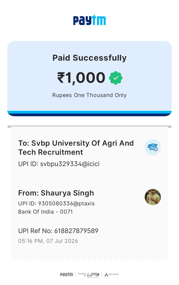 SHAURYA_93050's tweet photo. @svpuat maine 50 baar call Kiya har baar Busy ja rha h call. 
@Uppolice University me jakr dekhe please. Fraud kr rhe h ye log Students ke sath , paise kat gye fees ke 1000 not paid likh kr aa rha aur Na hi koi Issue resolve ho rha h. Email kiye call kiye kuchh nhi ho rha h . https://t.co/rCXB3mGl8N
