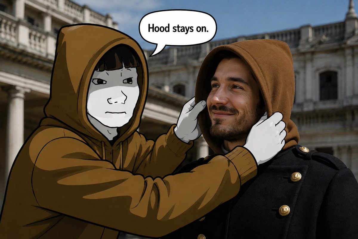 W4rApe's tweet photo. @0FJAKE Hood stays on vlad 
0x177DDf8870e962a50A0700C07756Bf8f490a2E8F https://t.co/kRqz4SMH0Q