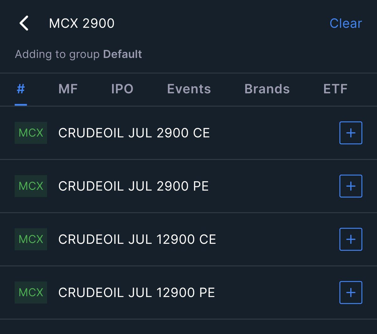 Trend__Masters's tweet photo. Zerodha will do Every Innovative Feature in the world ---- But they will Not Fix simple Bug of Find BSE and MCX Strikes. 

Type BSE 3800 : then BANKEX Strikes show up. 

You've To Type : BS 3800 to See BSE 3800 Strikes. 

Same with MCX , Type MCX 2900 & Freaking CRUDEOIL Strikes are Showing up...! 

You've to Literally Type 'MC 2900' To get MCX 3900 CE. 

Guess, Their Code Forgot Difference Between What is EXCHANGE and What is STOCK...?

What is this 'BS' And 'MC' Guys..? 

@zerodha @Nithin0dha @zerodhamarkets
