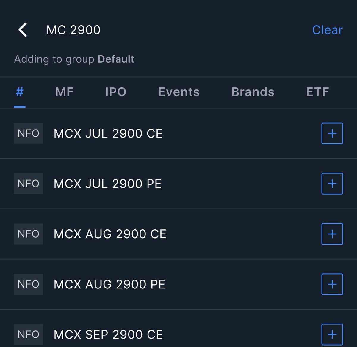 Trend__Masters's tweet photo. Zerodha will do Every Innovative Feature in the world ---- But they will Not Fix simple Bug of Find BSE and MCX Strikes. 

Type BSE 3800 : then BANKEX Strikes show up. 

You've To Type : BS 3800 to See BSE 3800 Strikes. 

Same with MCX , Type MCX 2900 & Freaking CRUDEOIL Strikes are Showing up...! 

You've to Literally Type 'MC 2900' To get MCX 3900 CE. 

Guess, Their Code Forgot Difference Between What is EXCHANGE and What is STOCK...?

What is this 'BS' And 'MC' Guys..? 

@zerodha @Nithin0dha @zerodhamarkets