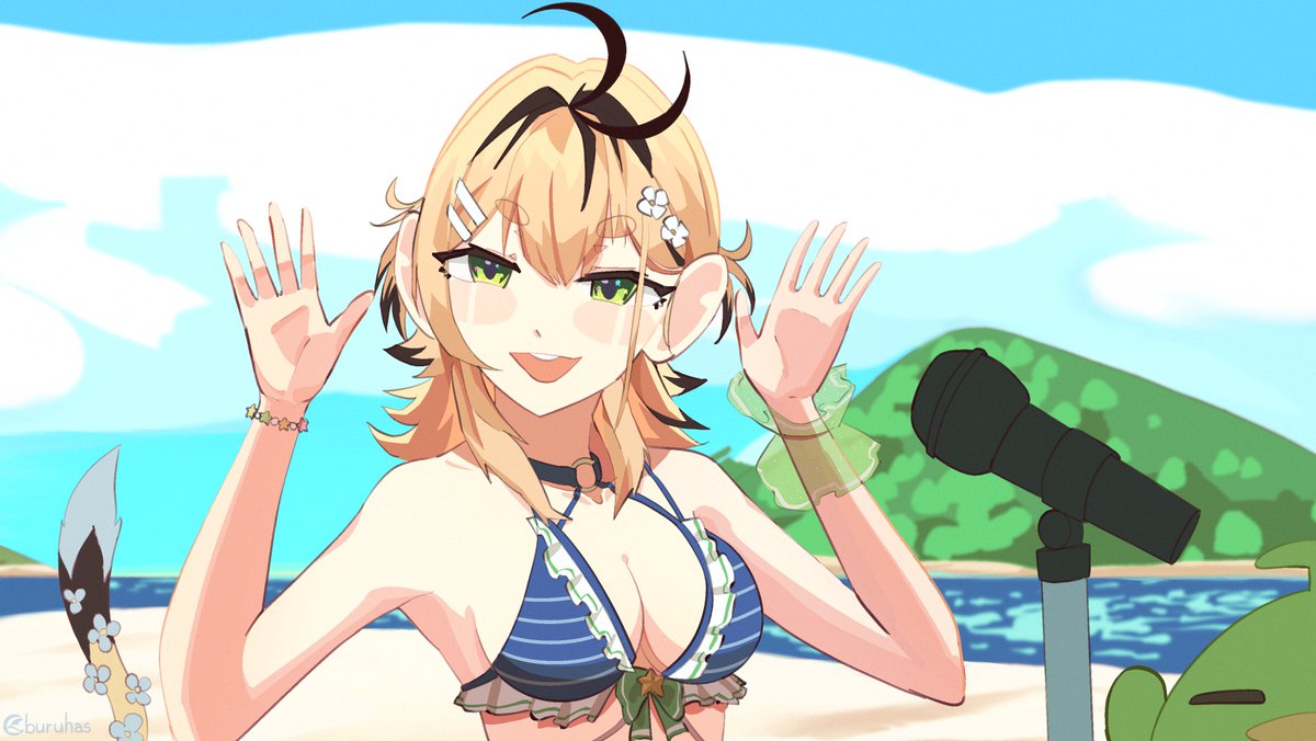 buruhas's tweet photo. the baddie with the wolf cut and pinwheel hair singing by the beach
#doobart https://t.co/OOIU5yAmRa