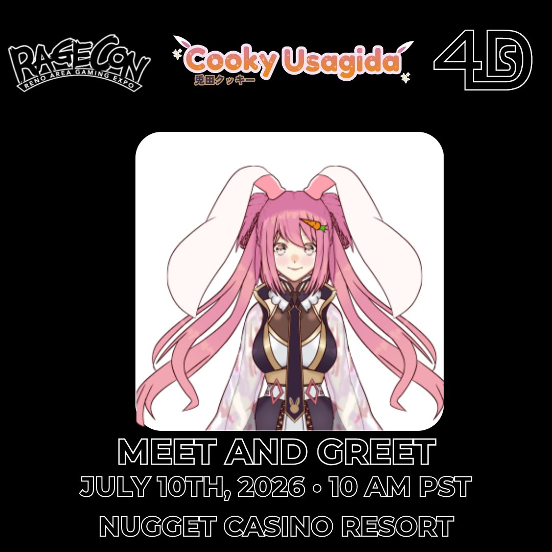 Cooky Usagida/兎田クッキー 🐰🧙♂ HI! VTuber Expo | CUZN tweet media