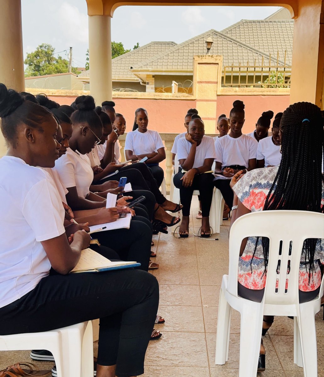 DaphineHeide's tweet photo. Gender Based violence Session in Miss Tourism Buganda Bootcamp https://t.co/ASsVnMrvFU