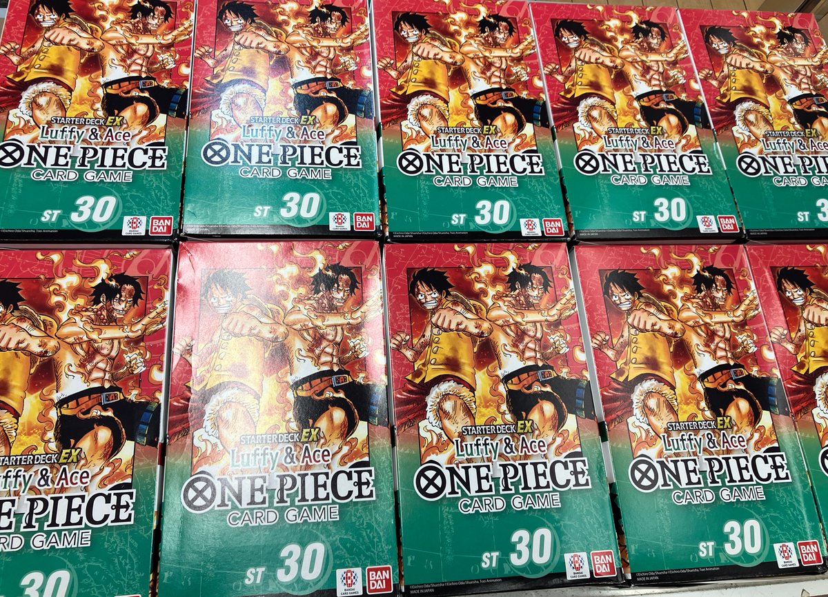 🔥海外版ワンピースカード入荷🔥 英語版『Luffy & Ace ST-30』大量入荷
