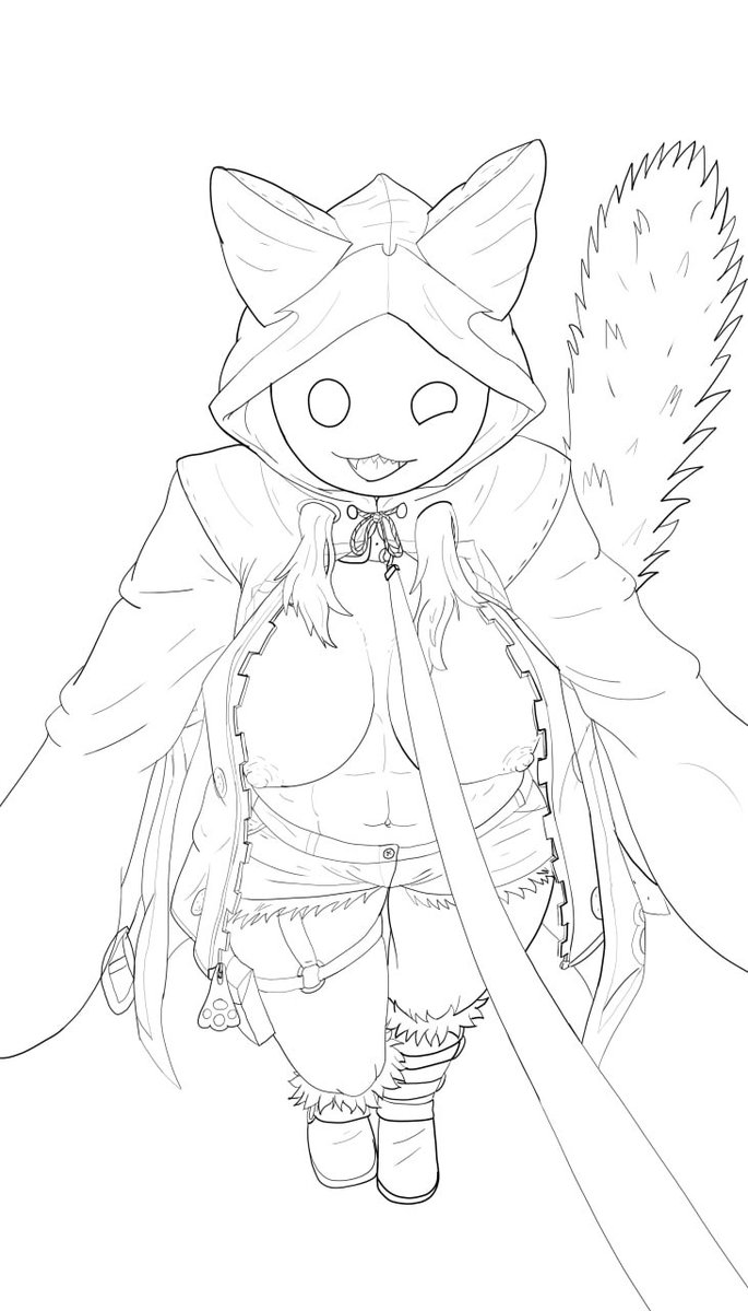 Spirit_Ownage's tweet photo. Forgot to share this earlier, just a sketch of my taokaka oc :3c

She lose a drinking bet so you get to walk her.
#nsfw #sketch #oc #digitalart https://t.co/jDsHXe3JqY