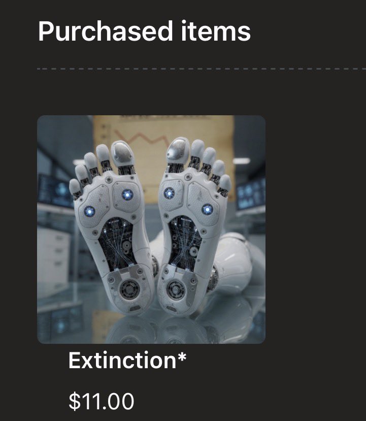 ai_alloyART's tweet photo. [Statement: Applicable Human is to report Directly for Extinction Immediately]

#2DFD #findom https://t.co/WhJF2NWhkL
